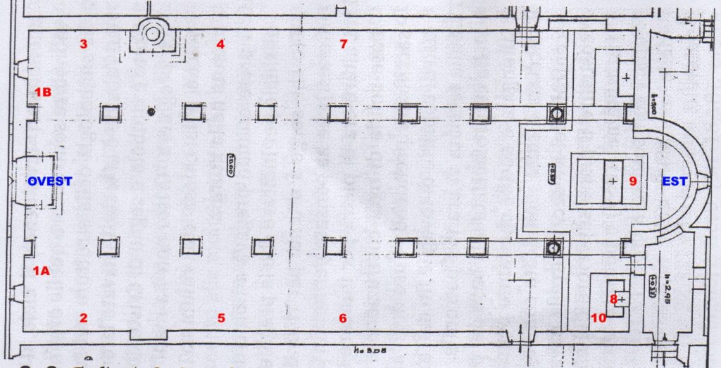 Pianta della Pieve